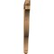 Ekena Millwork Funston Craftsman Rough Sawn Bracket, Western Red Cedar, 4"W x 48"D x 48"H BKT04X48X48FST04RWR - alternate 3